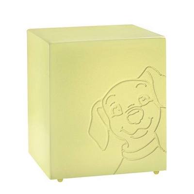 Buddy Yellow Small Dog Urn