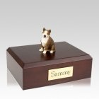 Bull Terrier Brindle Large Dog Urn