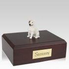 Bull Terrier White & Spot Dog Urns