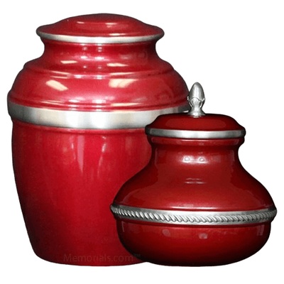 Burgundy Silverado Cremation Urns