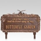 Butterfly Garden Dedication Plaque