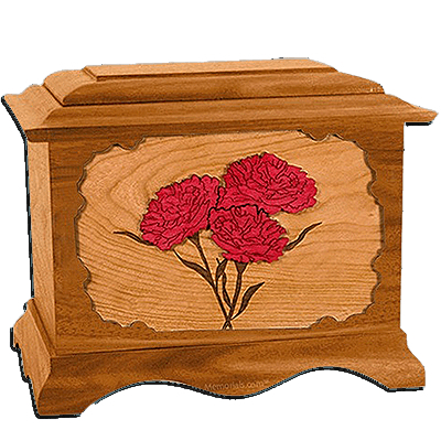 Carnation Cremation Urns For Two
