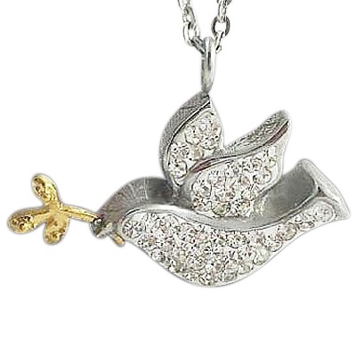 Dove Cremation Pendant