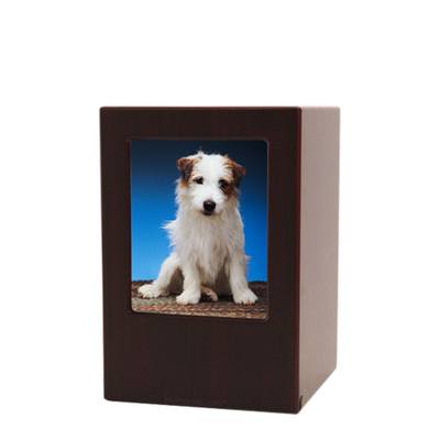 Cherry Pet Small Photo Wood Urn