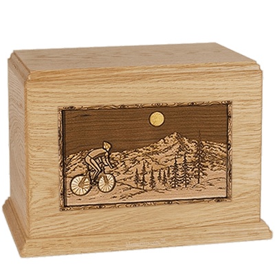 Cycling Maple Companion Urn