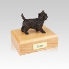 Cairn Terrier Bronze Small Dog Urn
