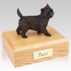 Cairn Terrier Bronze X Large Dog Urn