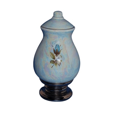 Callista Blue Keepsake Cremation Urn