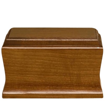 Cambridge Mahogany Wood Urn