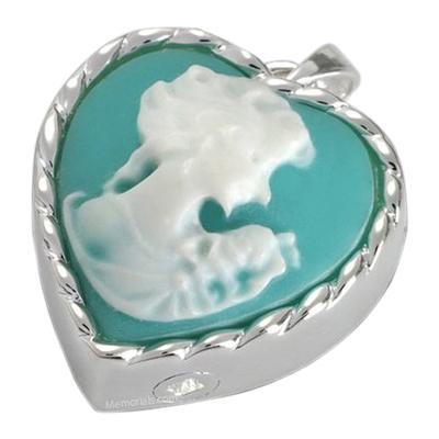 Cameo Cremation Pendant III