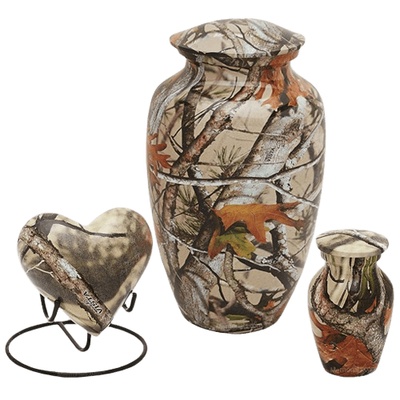 Camouflage Cremation Urns