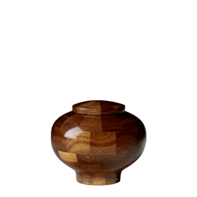 Canton Keepsake Wood Urn