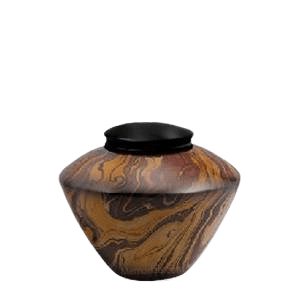 Caramel Marble Keepsake Cremation Urn