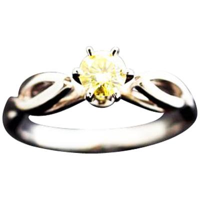 Cathedral Solitaire Ring