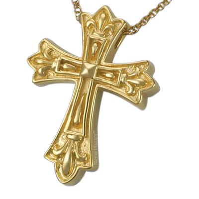 Cathedral Cross Cremation Pendant IV