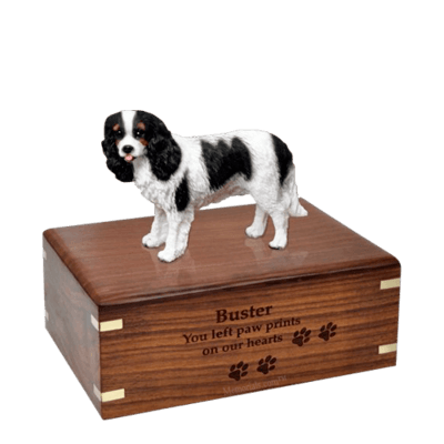 Cavalier Charles Spaniel Medium Doggy Urn