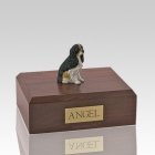 Cavalier Tri-Color Medium Dog Urn