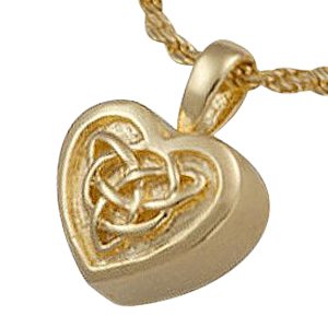 Celtic Heart Cremation Jewelry II