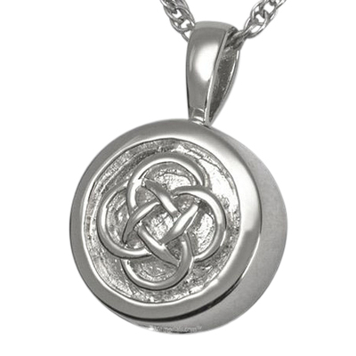 Celtic Knot Cremation Pendant III