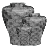 Charcoal Wood Cremation Urns