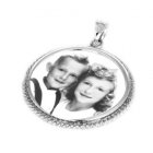 Charm Silver Etched Jewelry