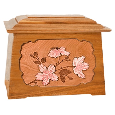 Cherry Blossom Mahogany Aristocrat Cremation Urn