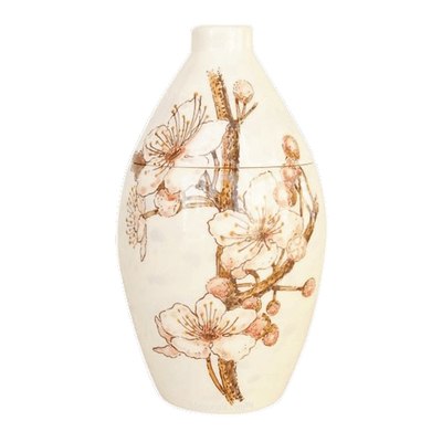 Cherry Blossom Ceramic Cremation Urns 