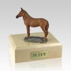 Chesnut Standing Large Horse Cremation Urn