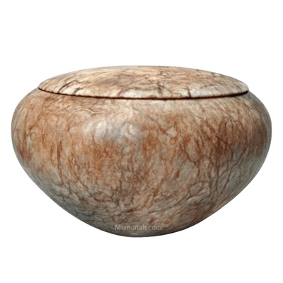 Chestnut Stone Cremation Urn