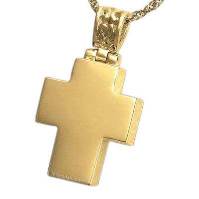 Chic Cross Cremation Pendant II