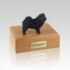 Chow Black Large Dog Urn