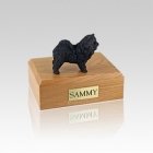 Chow Black Small Dog Urn