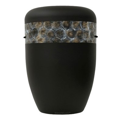 Cirquel Black Biodegradable Urn