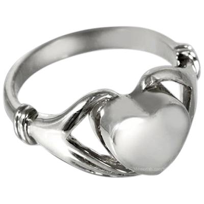 Claddagh Cremation Ring III