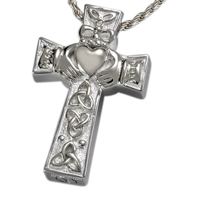 Claddagh Trinity Cremation Pendant III