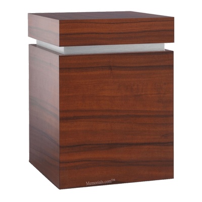 Clarity Rosewood Cremation Urn