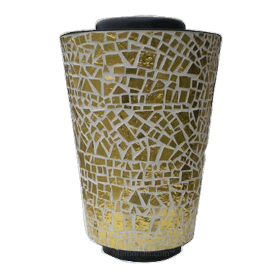 Classic Mosaic Cremation Urn