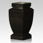 India Black Classic Granite Vase
