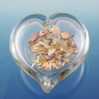 Clear Heart Glass Keepsake