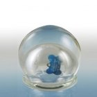 Clear Infinity Glass Keepsake