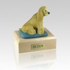 Cocker Blond Medium Dog Urn