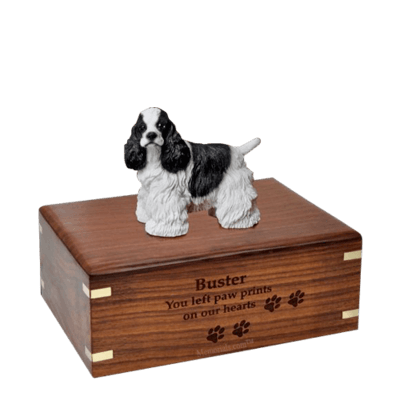 Cocker Spaniel Medium Doggy Urn