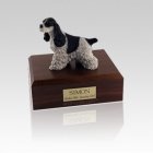 Cocker Spaniel Spotted Small Dog Urn