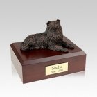 Collie Bronze Medium Dog Urn