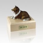 Collie Sable Medium Dog Urn