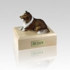 Collie Sable Small Dog Urn