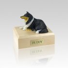 Collie Tri-Color Small Dog Urn