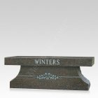 Colonial Granite Cremation Bench