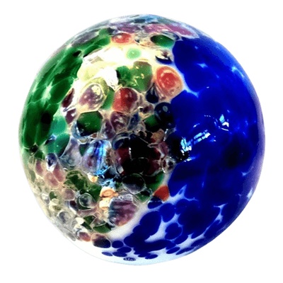 Colorburst Glass Cremation Urn