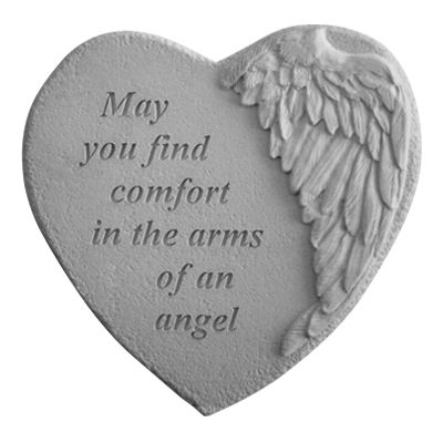 Comfort Angel Heart Stone